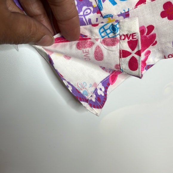 NWT Beverly Hills Uniforms Scrubs 3X PLUS SIZE - Hearts and Love - Picture 6 of 7